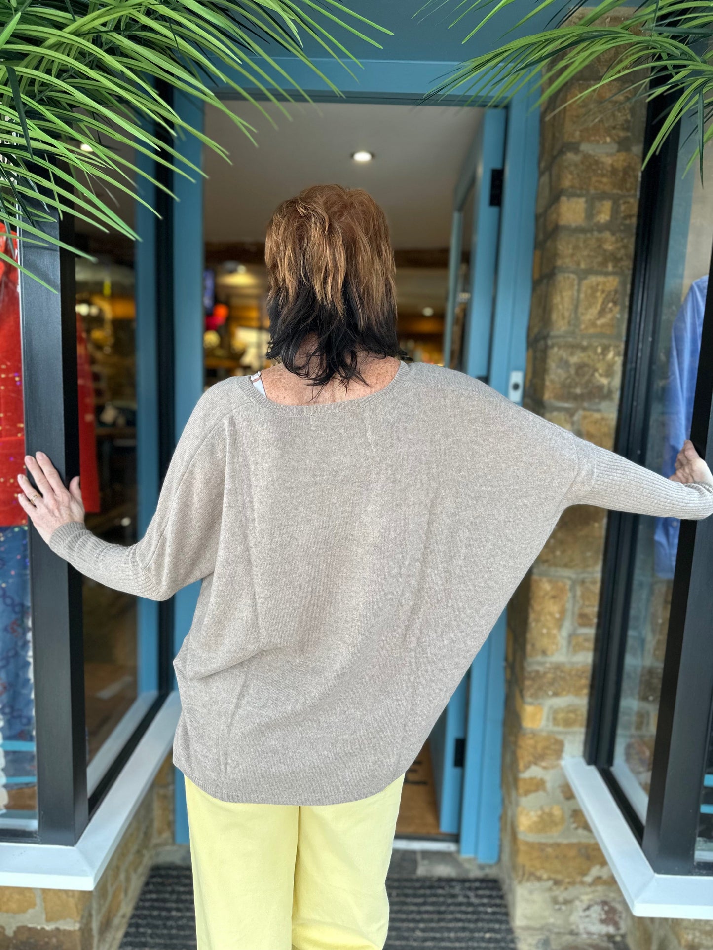NOT SHY Knitwear Faustine Cashmere Jumper in Nomad