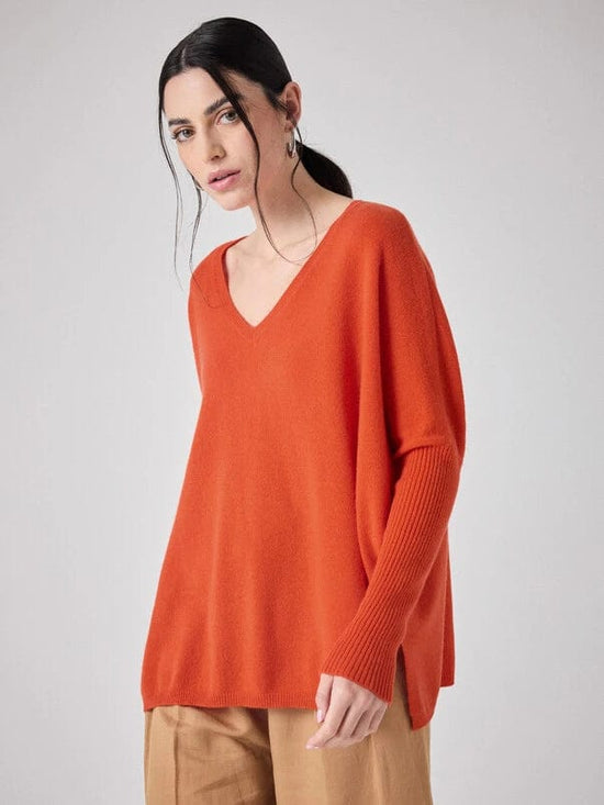 NOT SHY Knitwear Faustine Cashmere Jumper in Spicy