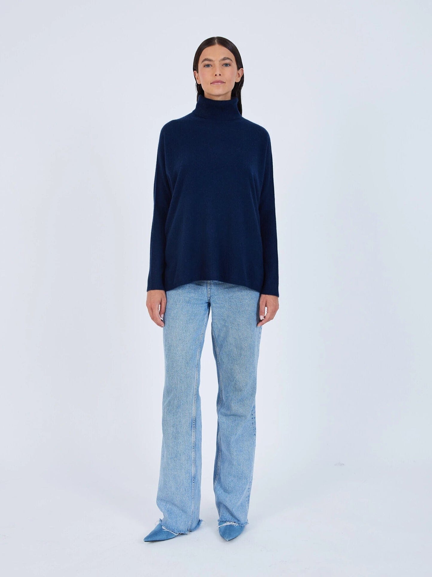 NOT SHY Knitwear Margareth Jumper in Marine