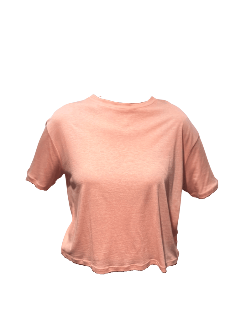 NOT SHY Tops Boxy T Shirt in Pink