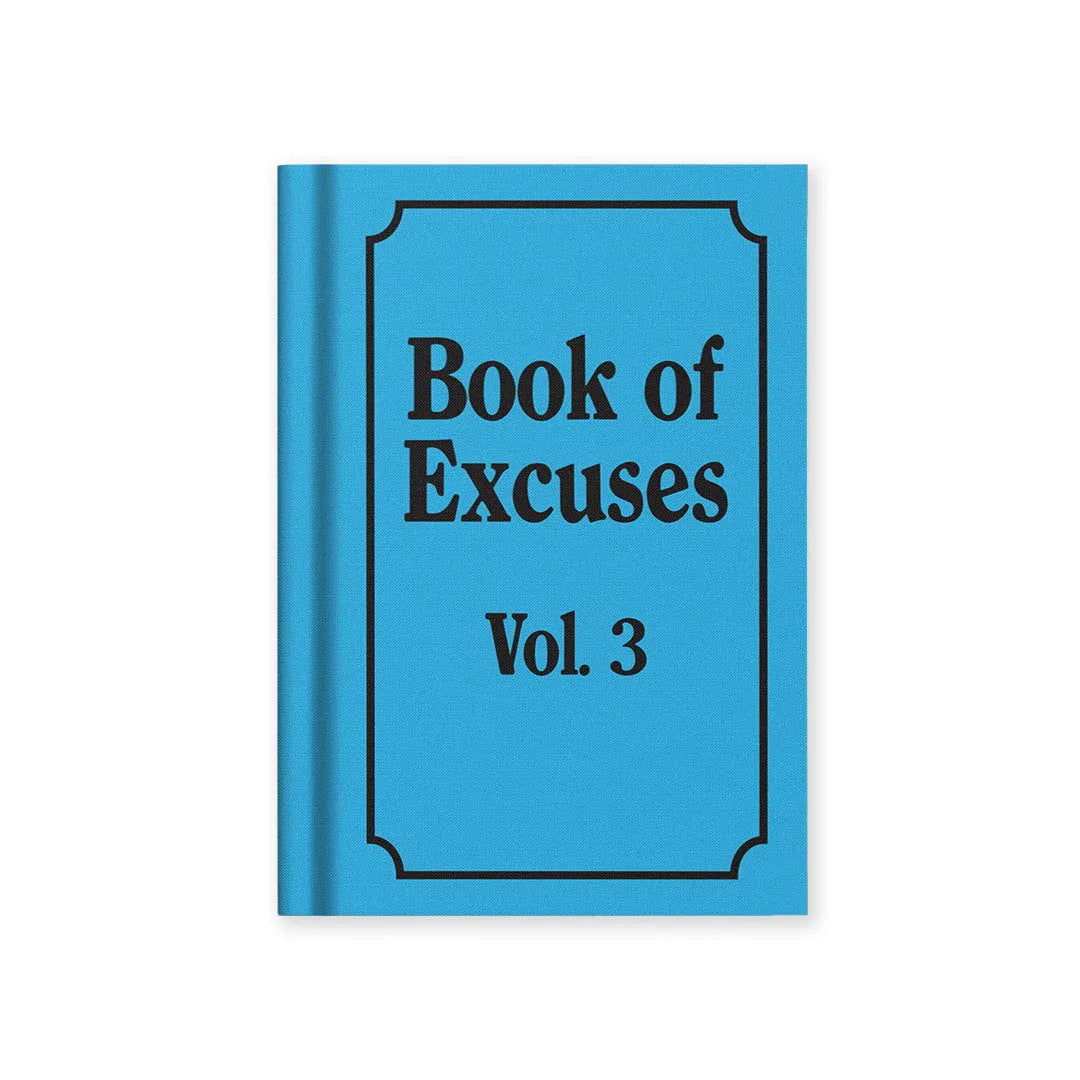 OHH DEER Notebooks Book of Excuses Notebooks A7 by OHH DEER
