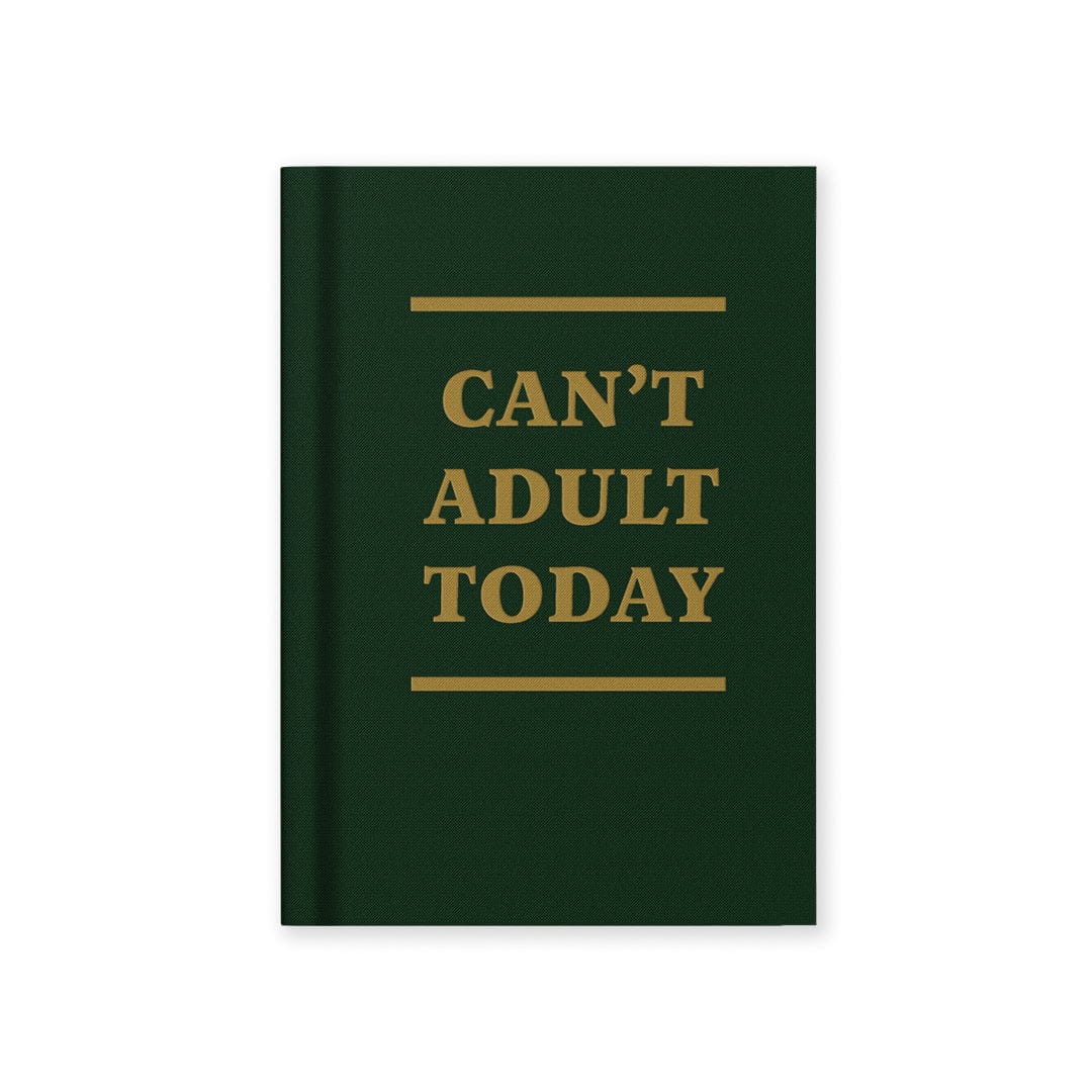 OHH DEER Notebooks Can't Adult Today Notebooks A7 by OHH DEER