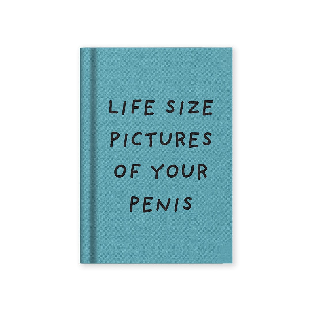 OHH DEER Notebooks Life Size Pictures of Your Penis Notebooks A7 by OHH DEER
