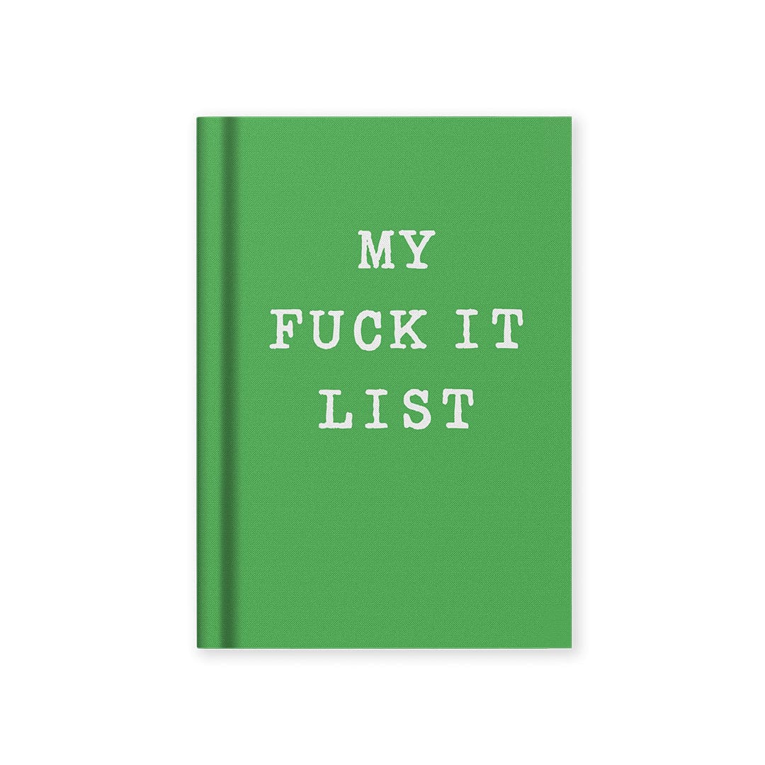OHH DEER Notebooks My Fuck It List Notebooks A7 by OHH DEER