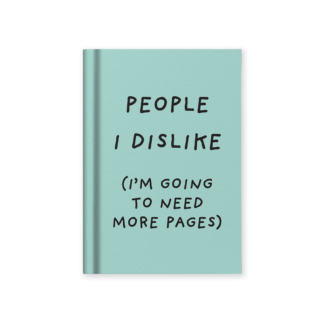 OHH DEER Notebooks People I Dislike Notebooks A7 by OHH DEER