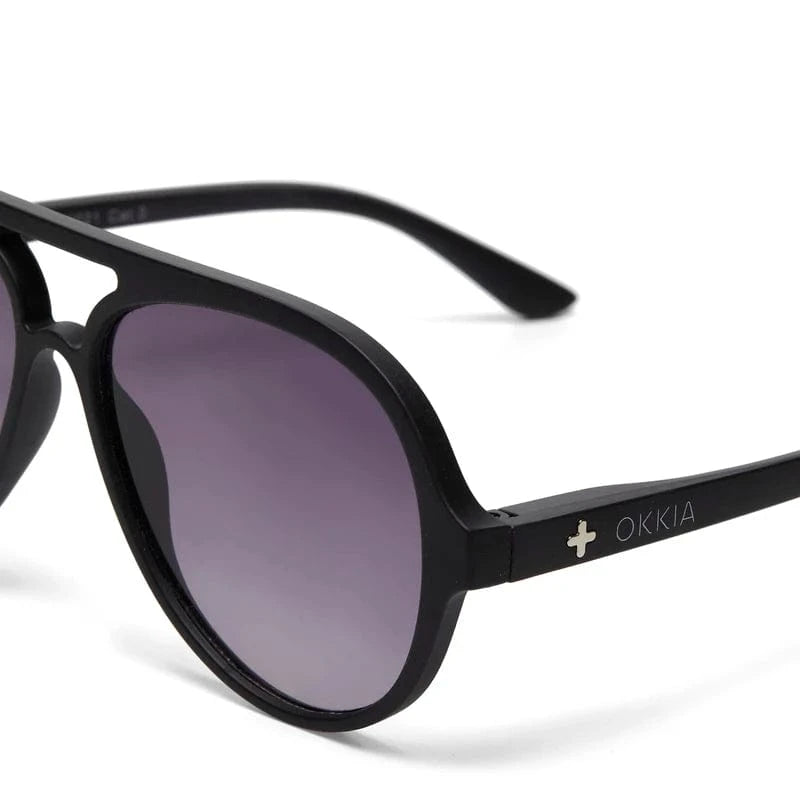 OKKIA Eyewear Alessio Sunglasses in Black