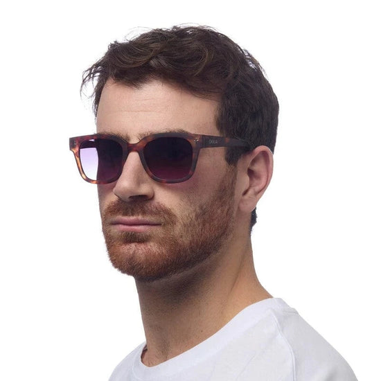 OKKIA Eyewear Giovanni Sunglasses Havana and Blue