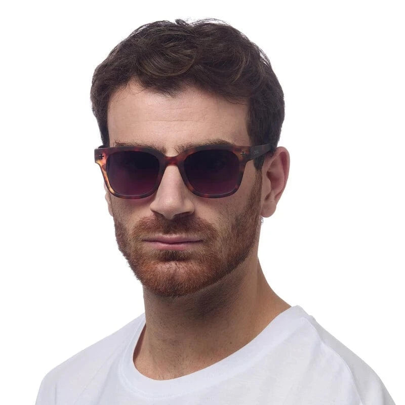 OKKIA Eyewear Giovanni Sunglasses Havana and Blue