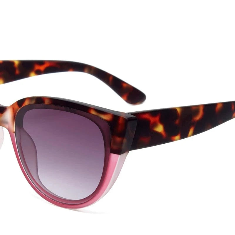 OKKIA Eyewear Silvia Sunglasses in Havana in Pink