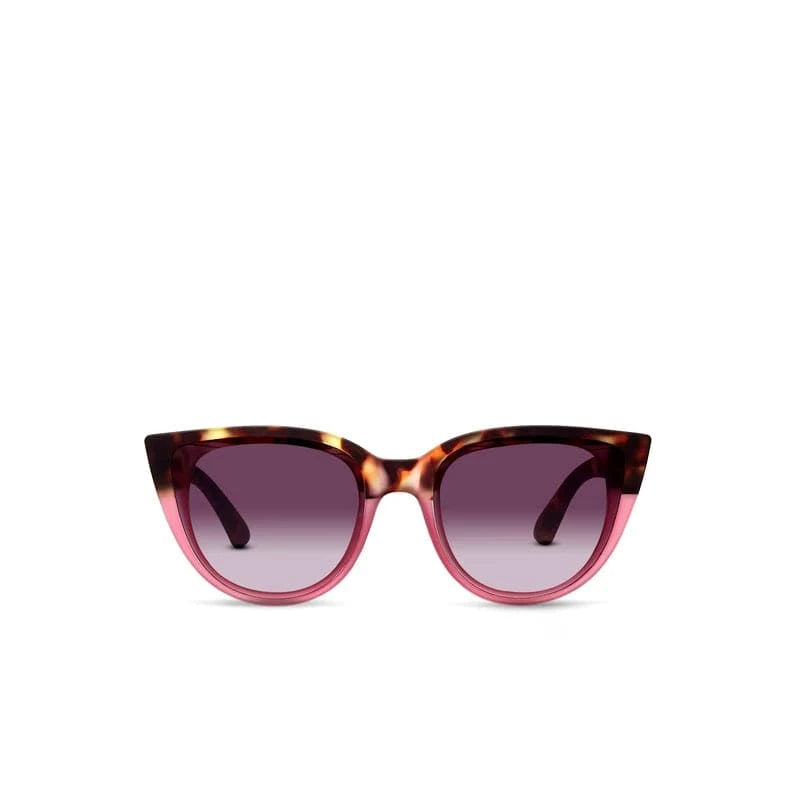 OKKIA Eyewear Silvia Sunglasses in Havana in Pink