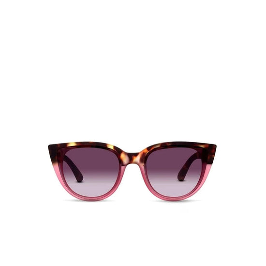 OKKIA Eyewear Silvia Sunglasses in Havana in Pink