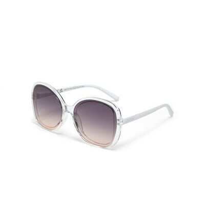 OKKIA Sunglasses Anna Sunglasses in Clear (Black Lense)