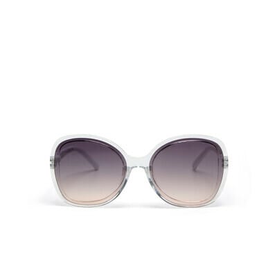 OKKIA Sunglasses Anna Sunglasses in Clear (Black Lense)