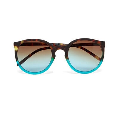 OKKIA Sunglasses Berlino Sunglasses in Havana Blue
