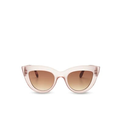 OKKIA Sunglasses Claudia Big Cat Eye Pink Havana