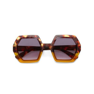 OKKIA Sunglasses Emma Sunglasses in Havana Yellow