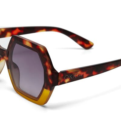 OKKIA Sunglasses Emma Sunglasses in Havana Yellow