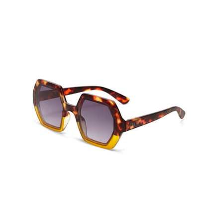 OKKIA Sunglasses Emma Sunglasses in Havana Yellow