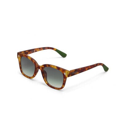 OKKIA Sunglasses Giovanni Sunglasses Sahara Havana (green lenses)