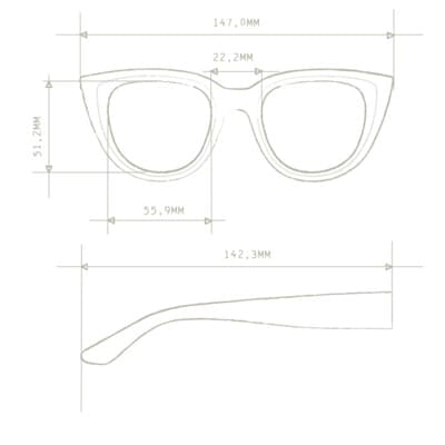 OKKIA Sunglasses Silvia Sunglasses in Havana Yellow