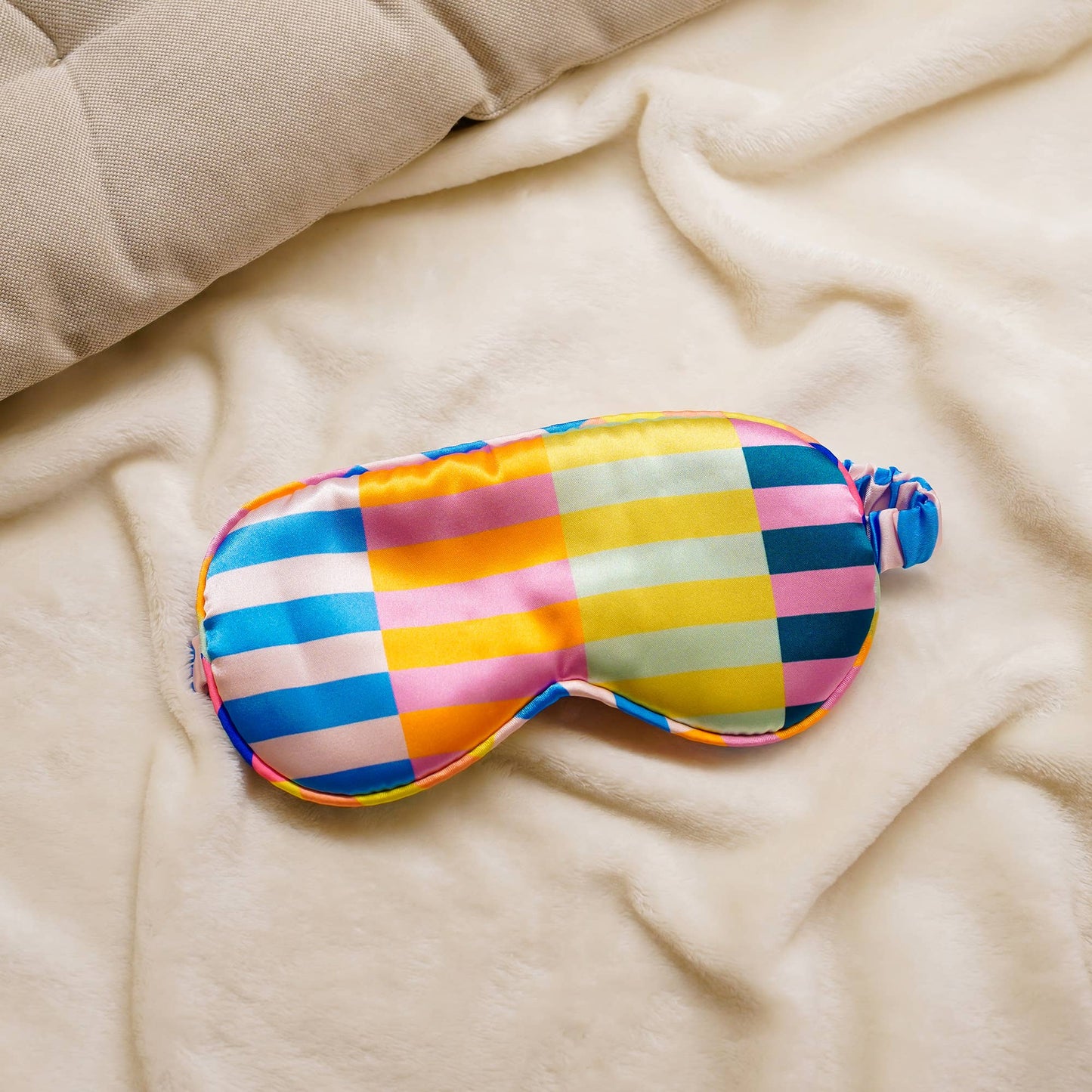 Oli Olsen Helio Ferretti Striped Eye Mask - Multicolour