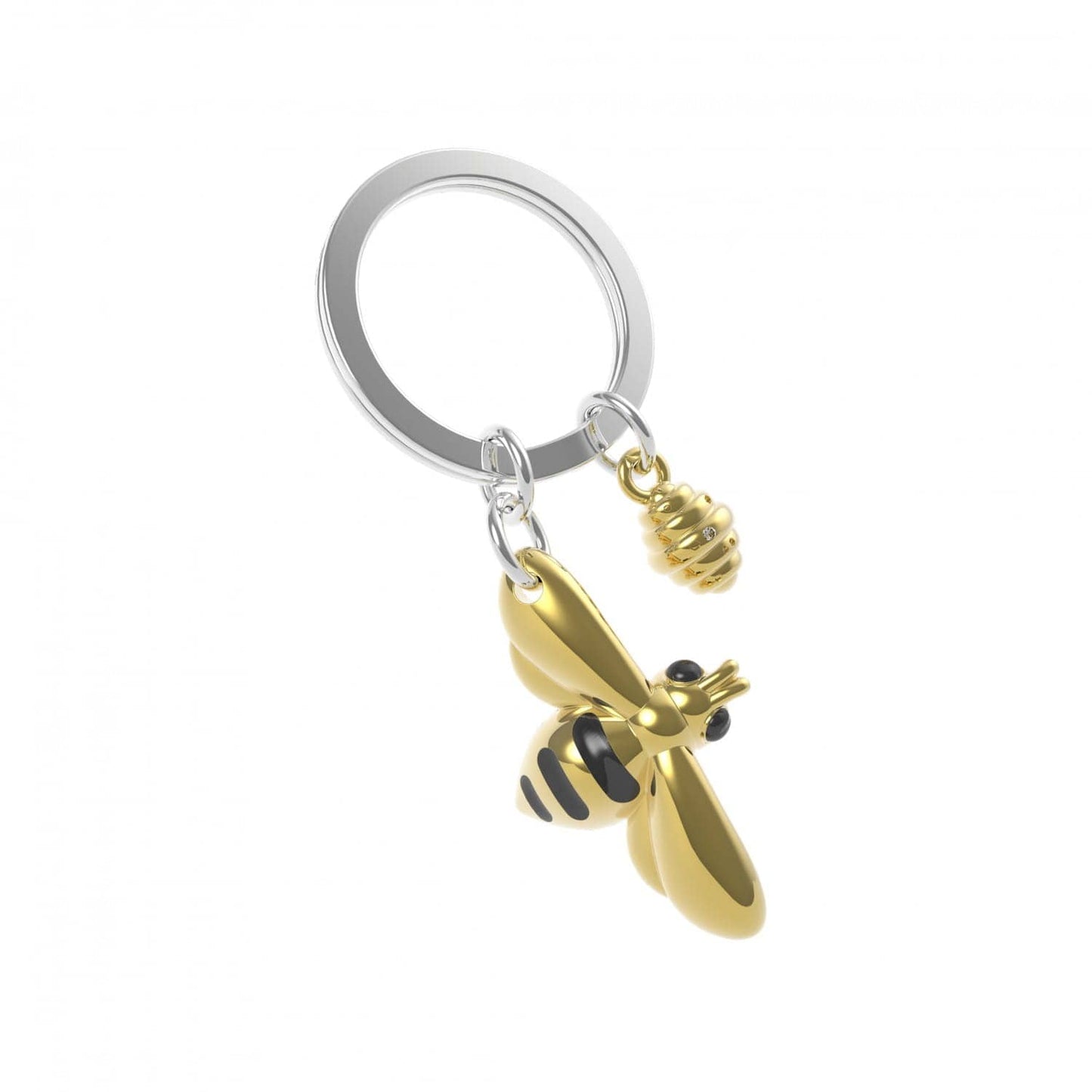 Oli Olsen Keyrings Gold Honey Bee Keyring