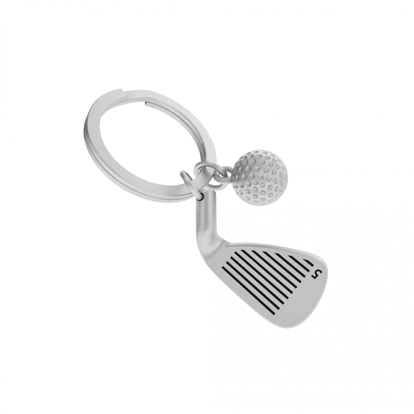 Oli Olsen Keyrings Golfer Metal Keyring