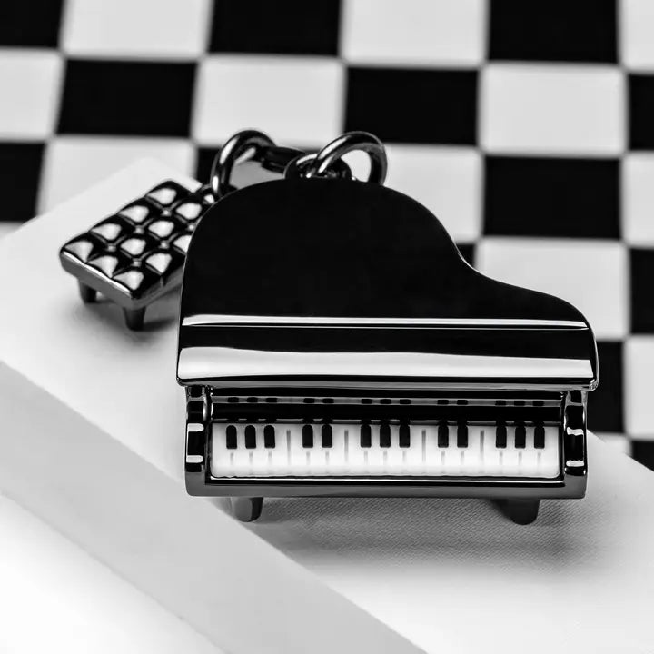 Oli Olsen Keyrings Piano and Stool Keyring
