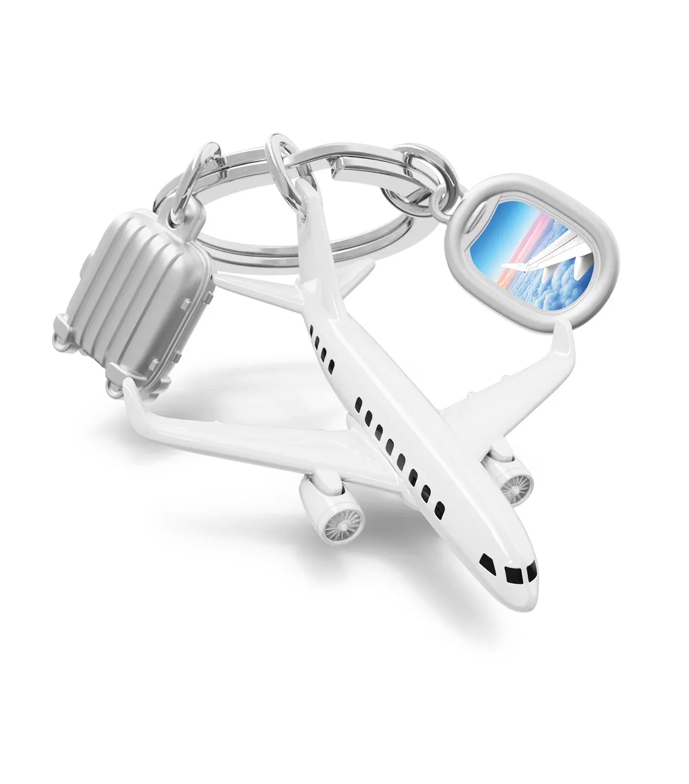Oli Olsen Keyrings Traveler Plane Keyring
