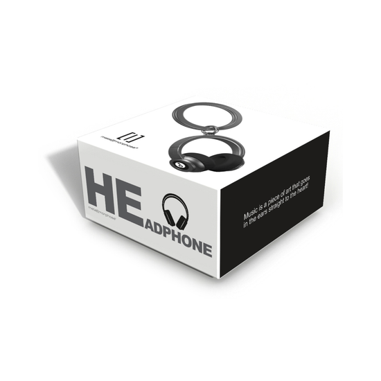 Oli Olsen Metalmorphose Keyring - Black Headphones Keyring