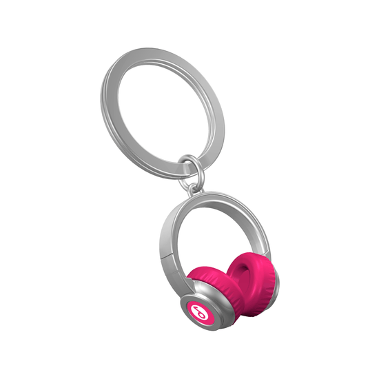 Oli Olsen Metalmorphose Pink Headphones Keyring