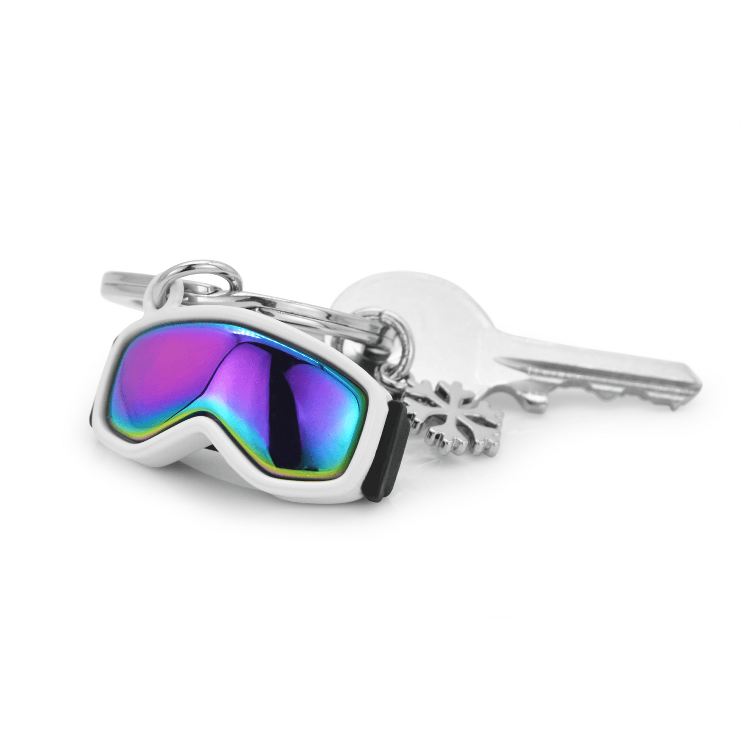 Oli Olsen Metalmorphose Winter Sports Goggles & Snowflake Keyring