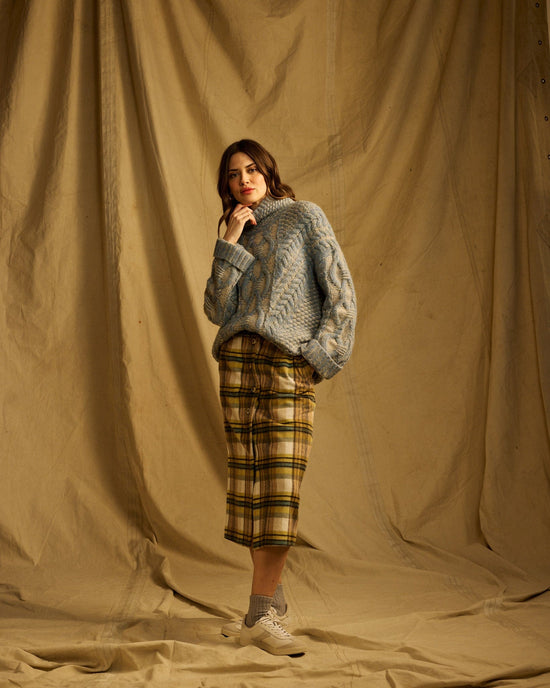 ONE COLLECTIVE Knitwear Annecy Knit in Light Teal