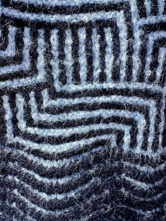 ONE COLLECTIVE Knitwear Natron Knit in Maritime Blue