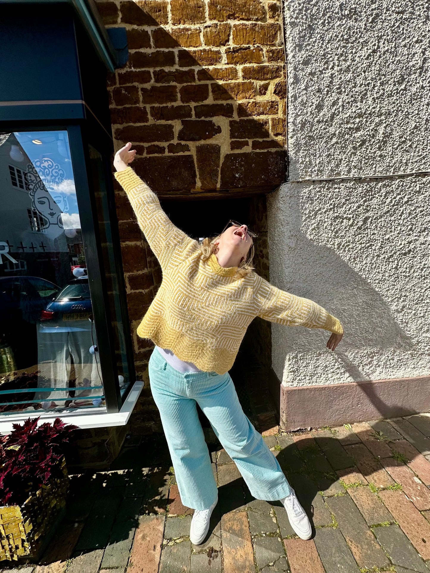 ONE COLLECTIVE Knitwear Natron Knit in Mustard