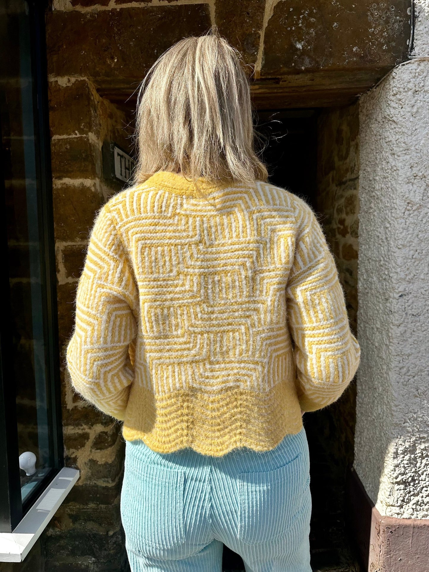 ONE COLLECTIVE Knitwear Natron Knit in Mustard