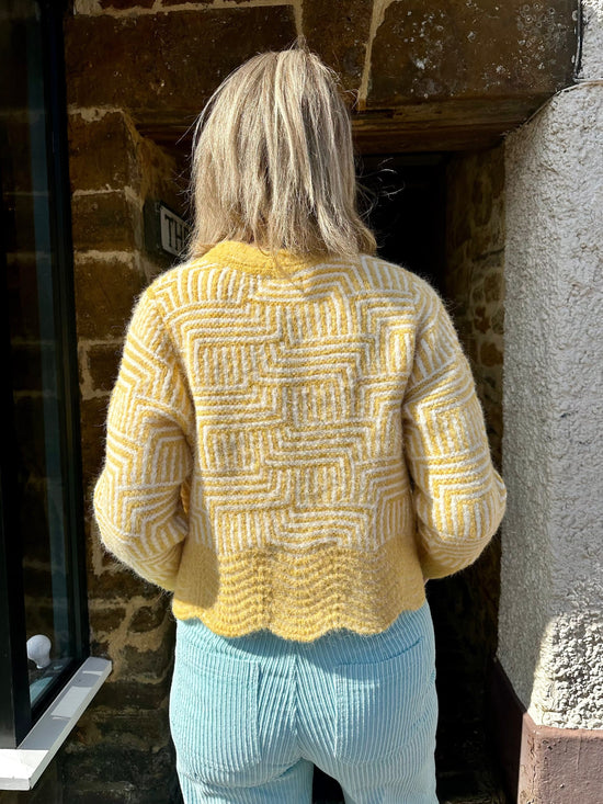 ONE COLLECTIVE Knitwear Natron Knit in Mustard