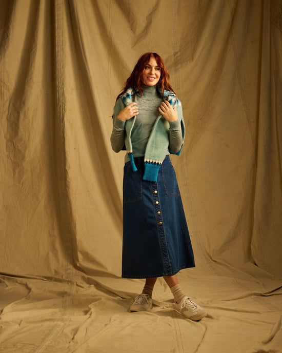 ONE COLLECTIVE Knitwear Tana Ski Knit in Teal