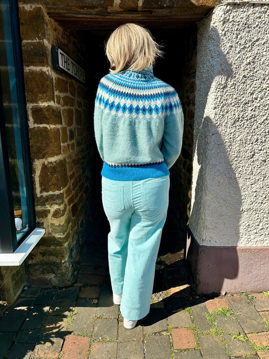 ONE COLLECTIVE Knitwear Tana Ski Knit in Teal