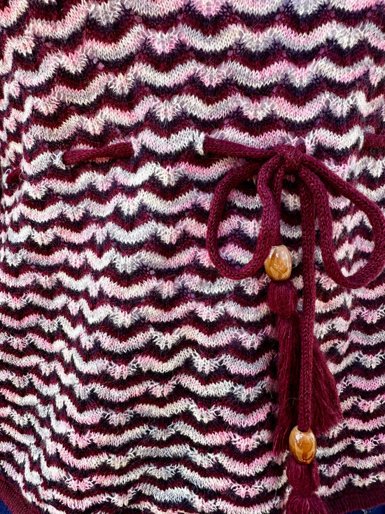 ONE COLLECTIVE Knitwear Vostor Knit in Merlot