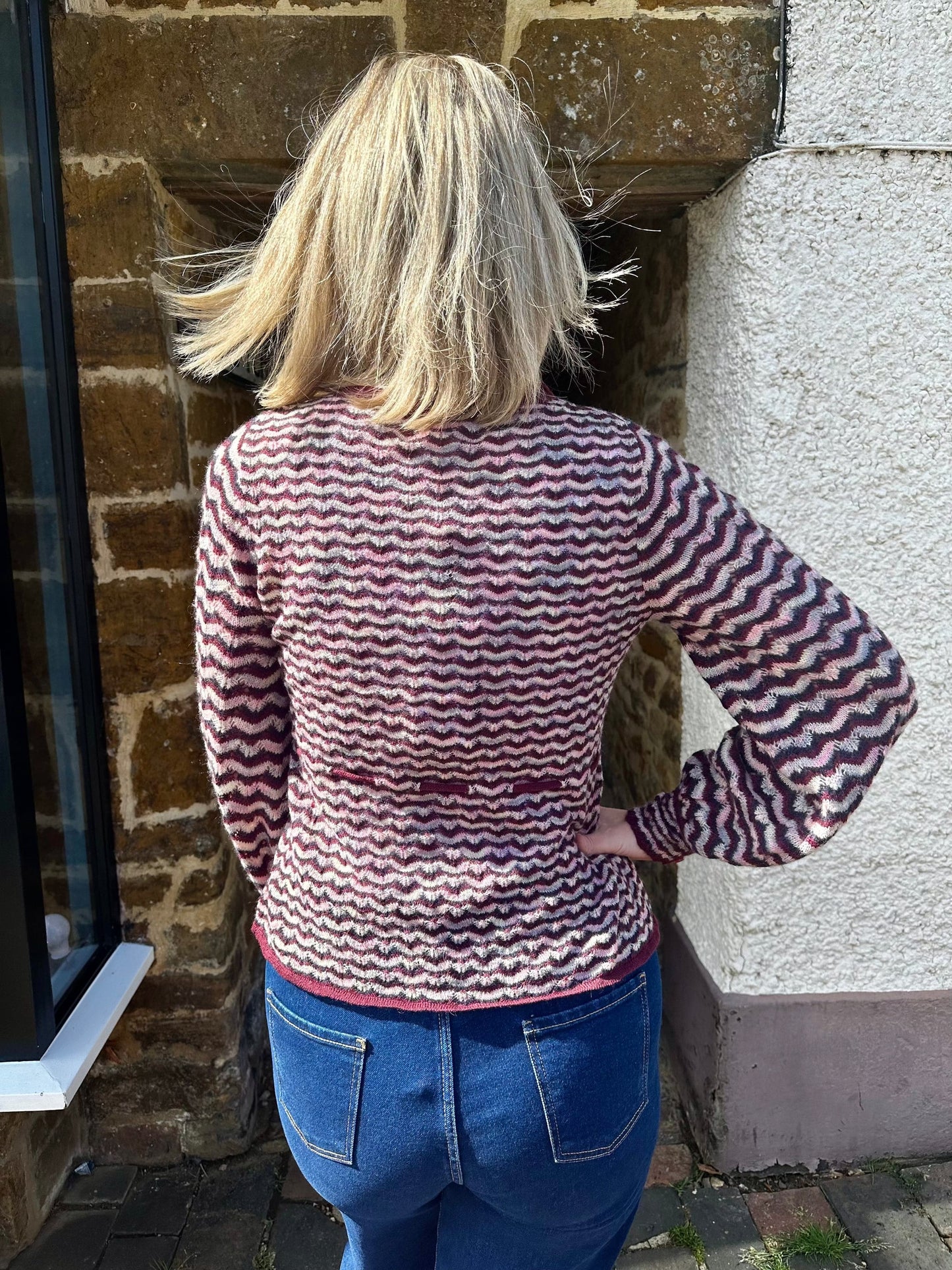 ONE COLLECTIVE Knitwear Vostor Knit in Merlot