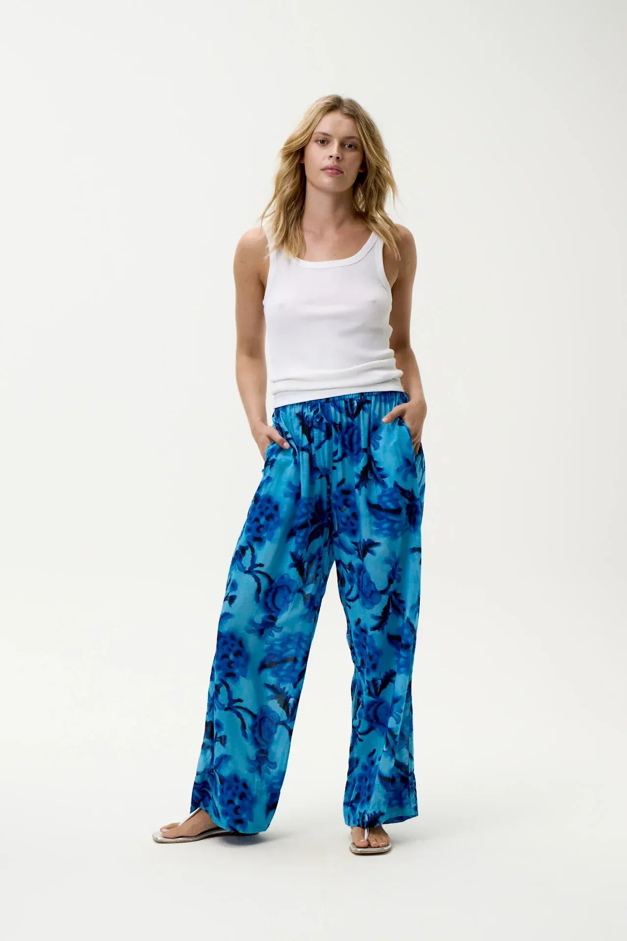 OneSeason Trousers Isla Trousers in Milos Blue