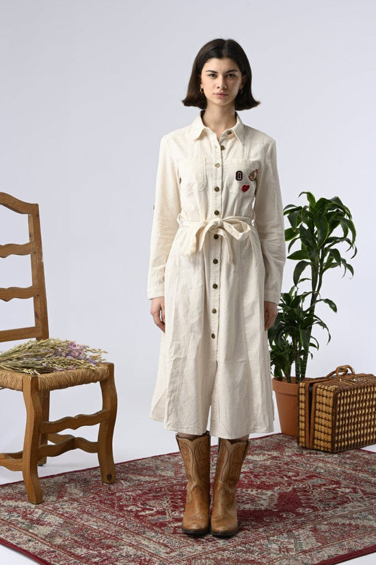 Orfeo Paris Dresses Bart Dress in Cream