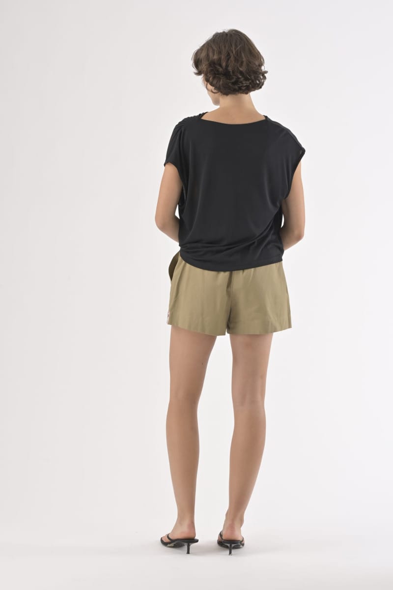 Orfeo Paris Tops Nelia Top in Black