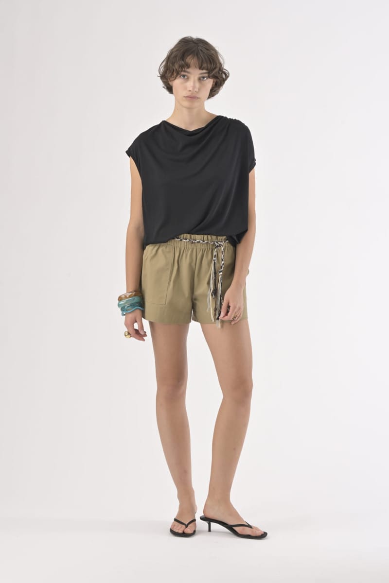 Orfeo Paris Tops Nelia Top in Black