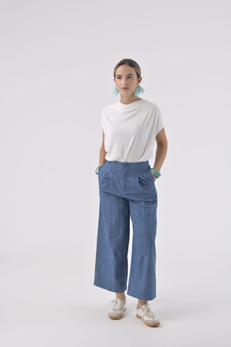 Orfeo Paris Tops Nelia Top in White