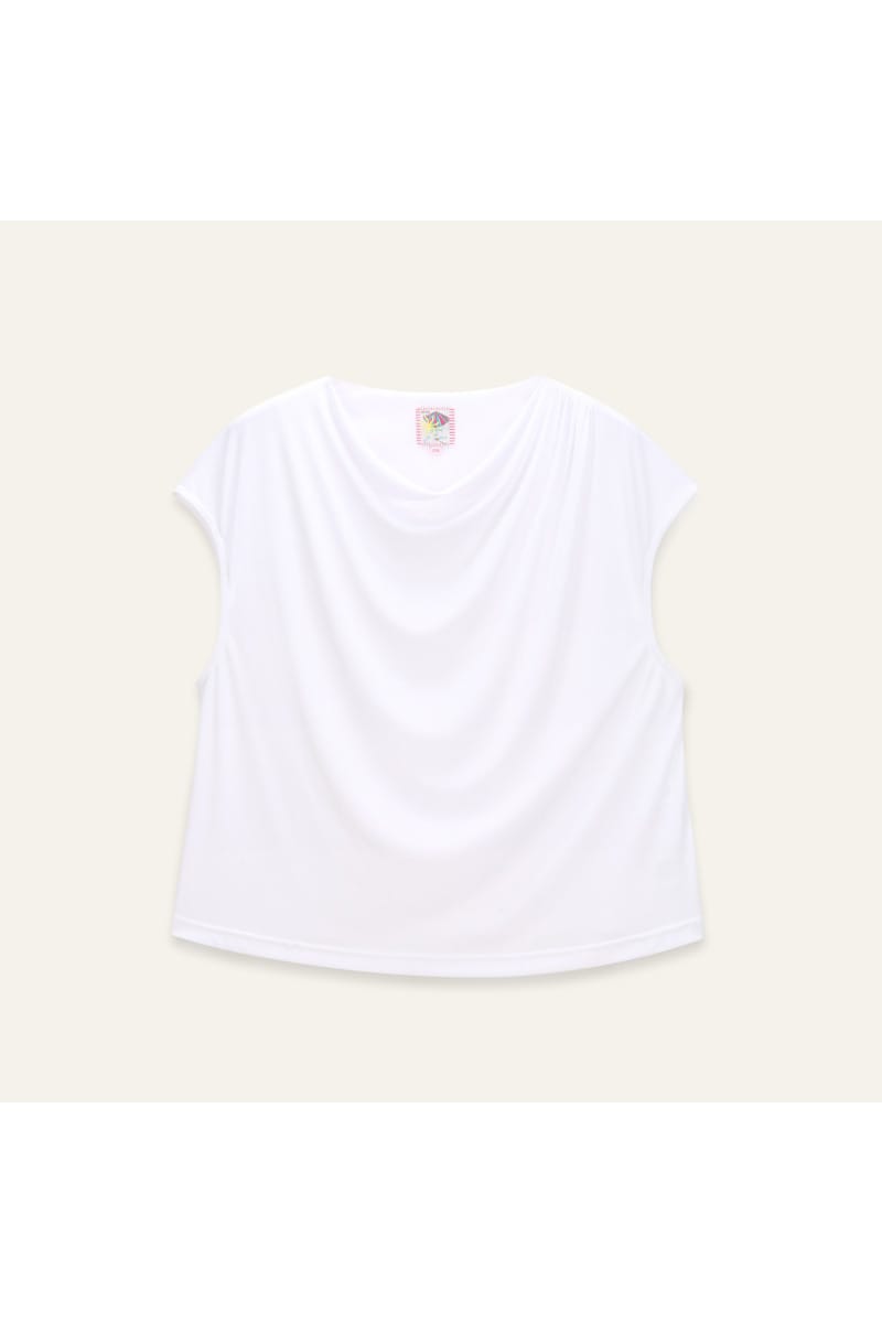 Orfeo Paris Tops Nelia Top in White
