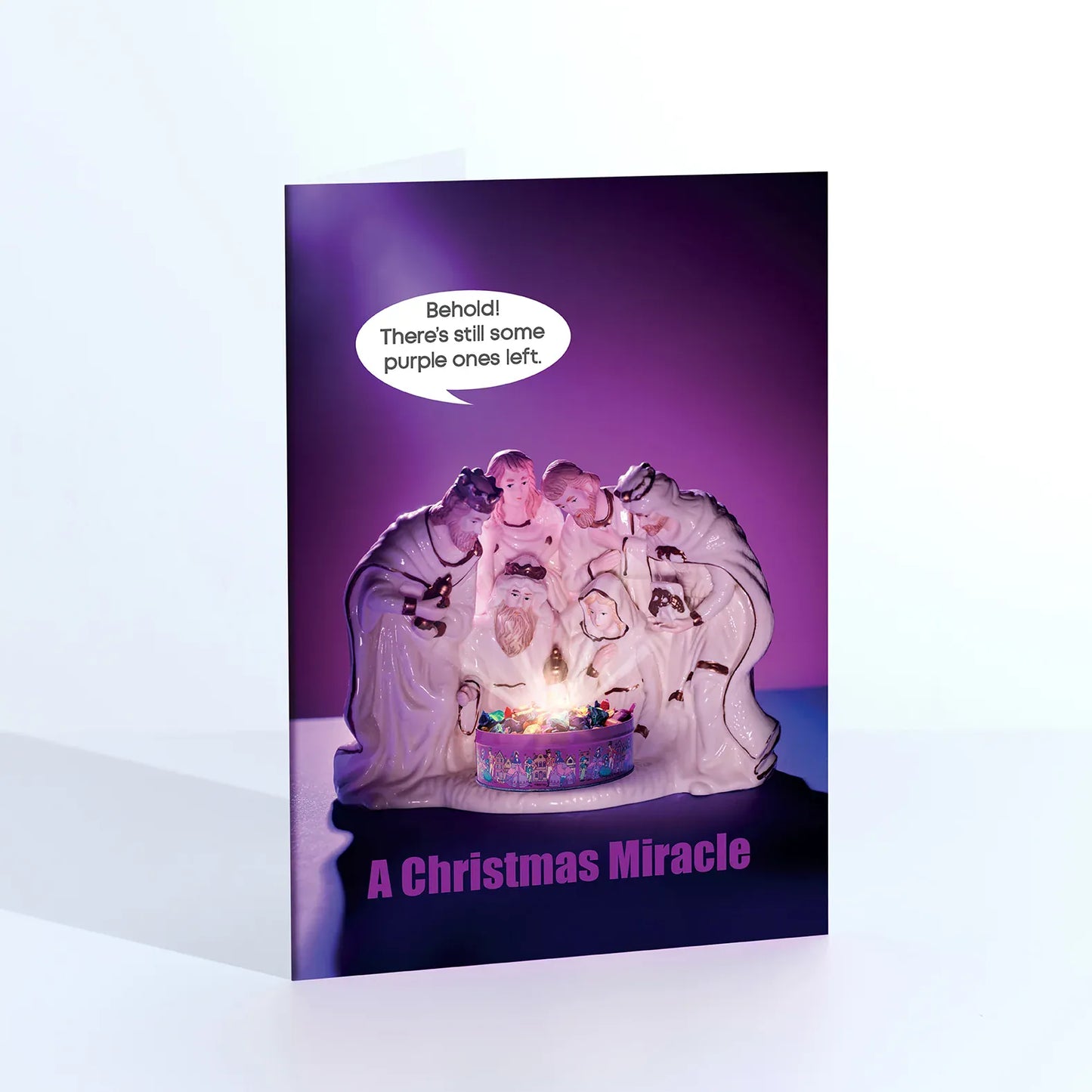Ornament Art Greetings Cards A Quality Christmas Miracle Christmas Card