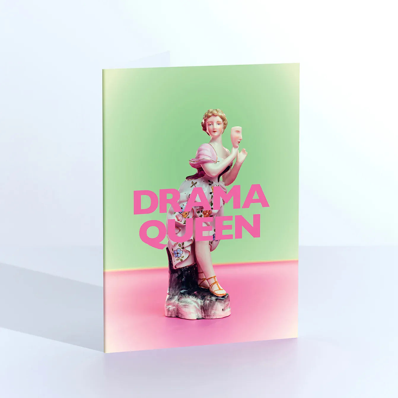 Ornament Art Greetings Cards Drama Queen Greetings Card