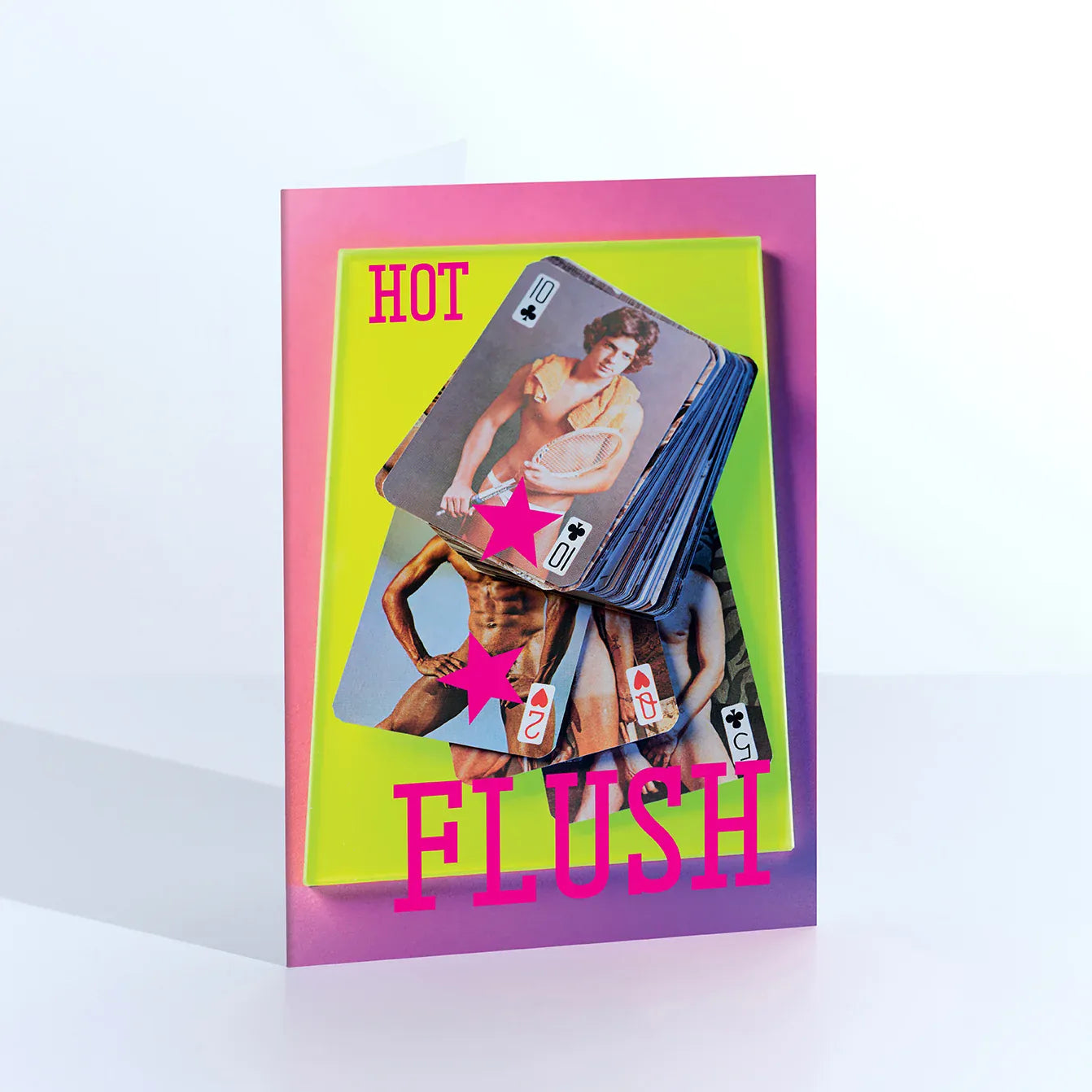 Ornament Art Greetings Cards Hot Flush Saucy Playing Cards Greetings Card